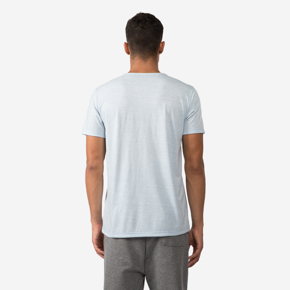 Tech T-Shirt Eco Gola C Masculina - Azul Mineral