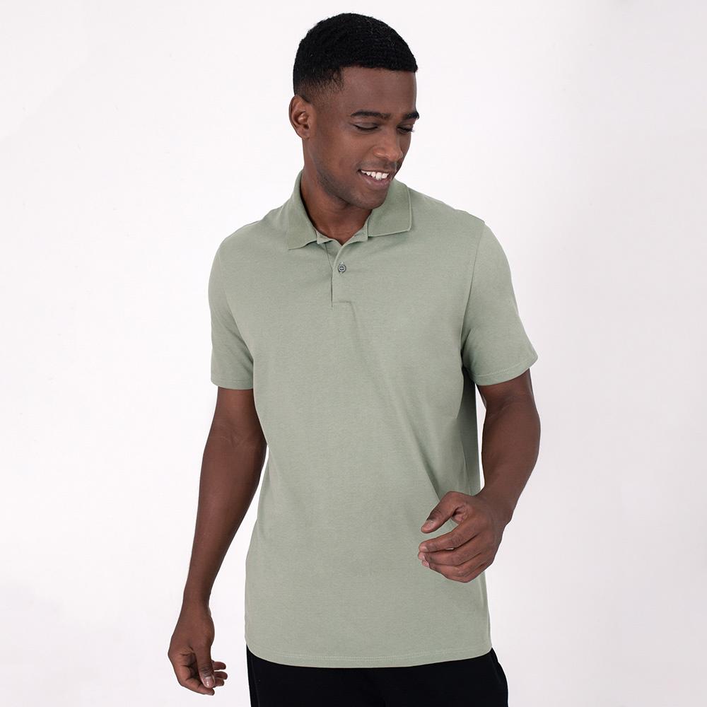 Camisa Polo Masculina - Verde Oliva