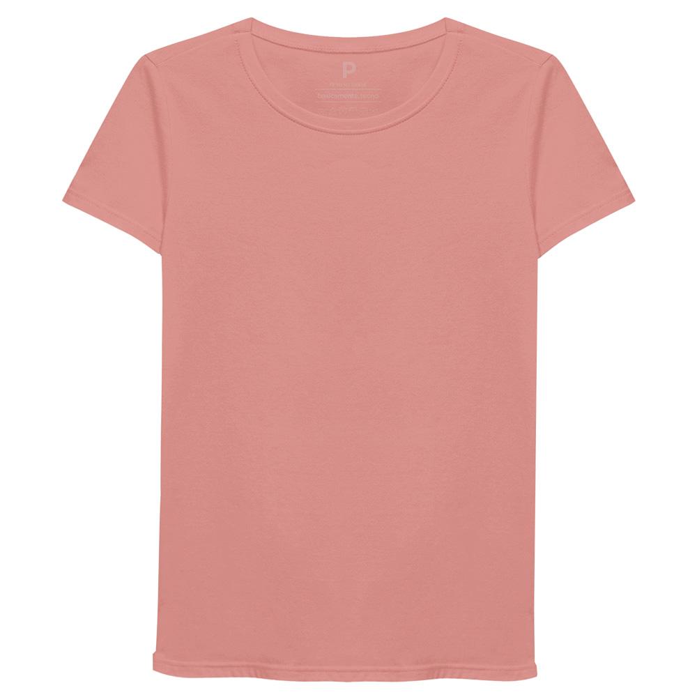 Camiseta Slim Feminina - Rose
