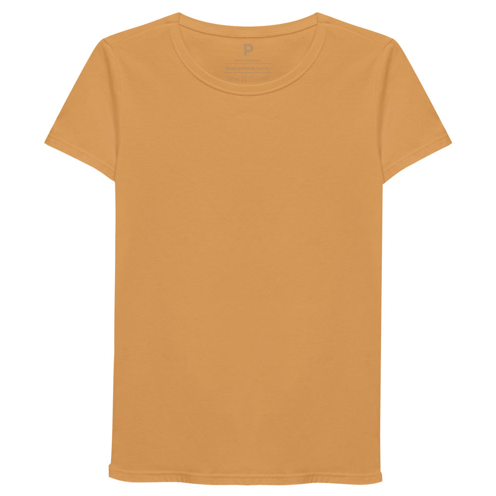 Camiseta Slim Feminina - Amarelo Mostarda