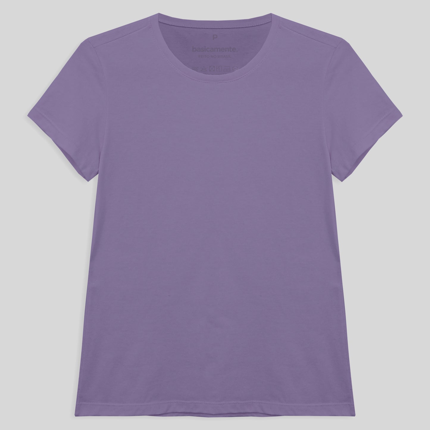 Camiseta Slim Feminina - Lilás