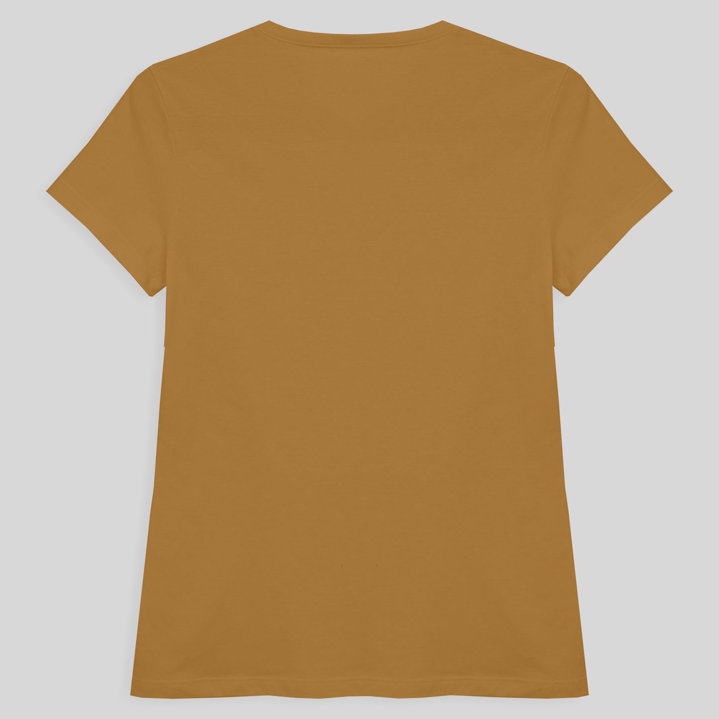 Camiseta Slim Feminina - Ocre