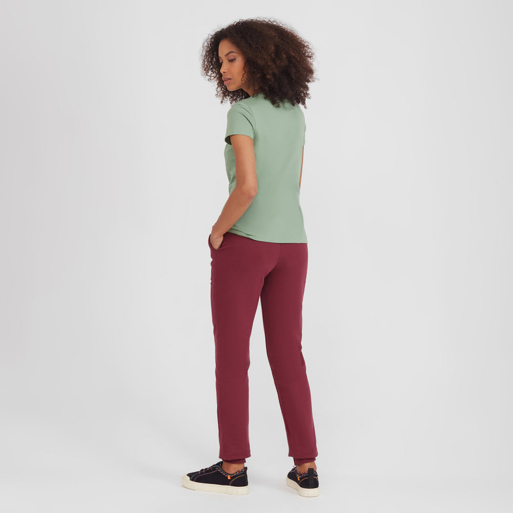 Camiseta Slim Feminina - Verde Jade