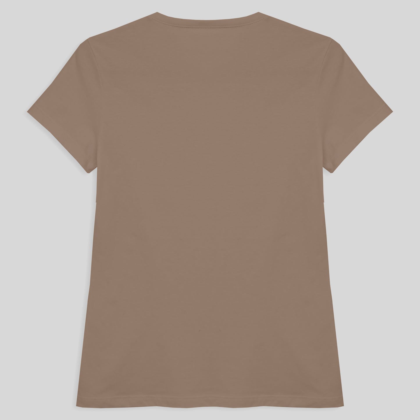 Camiseta Slim Feminina - Bege Claro