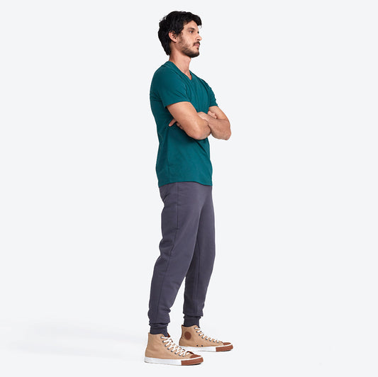 Camiseta Básica Gola V Masculina - Jasper