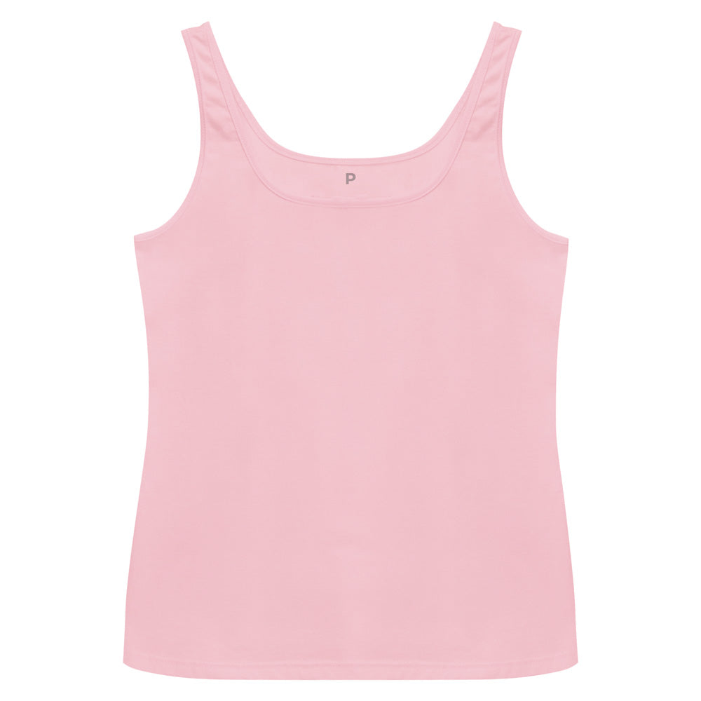 Regata Decote Quadrado Feminina - Rosa Orquídea