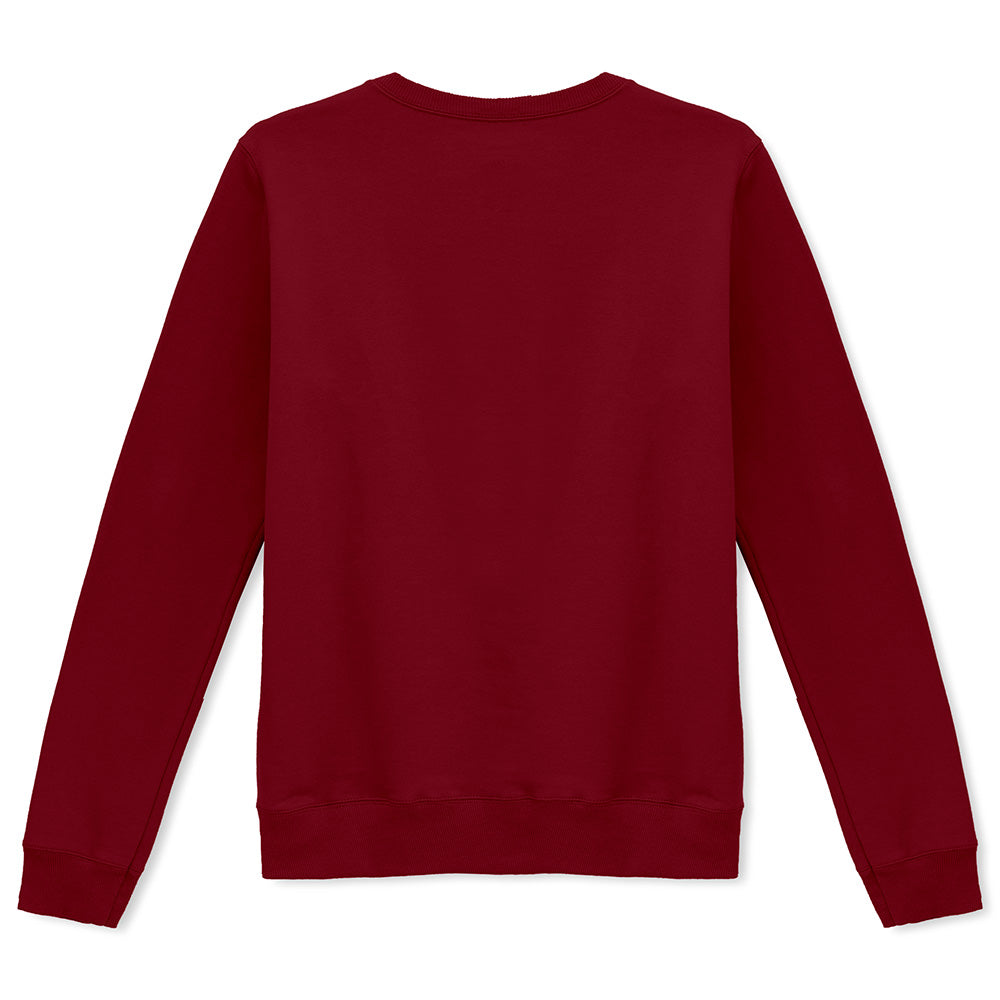 Blusão Moletom Flanelado Feminino - Marsala