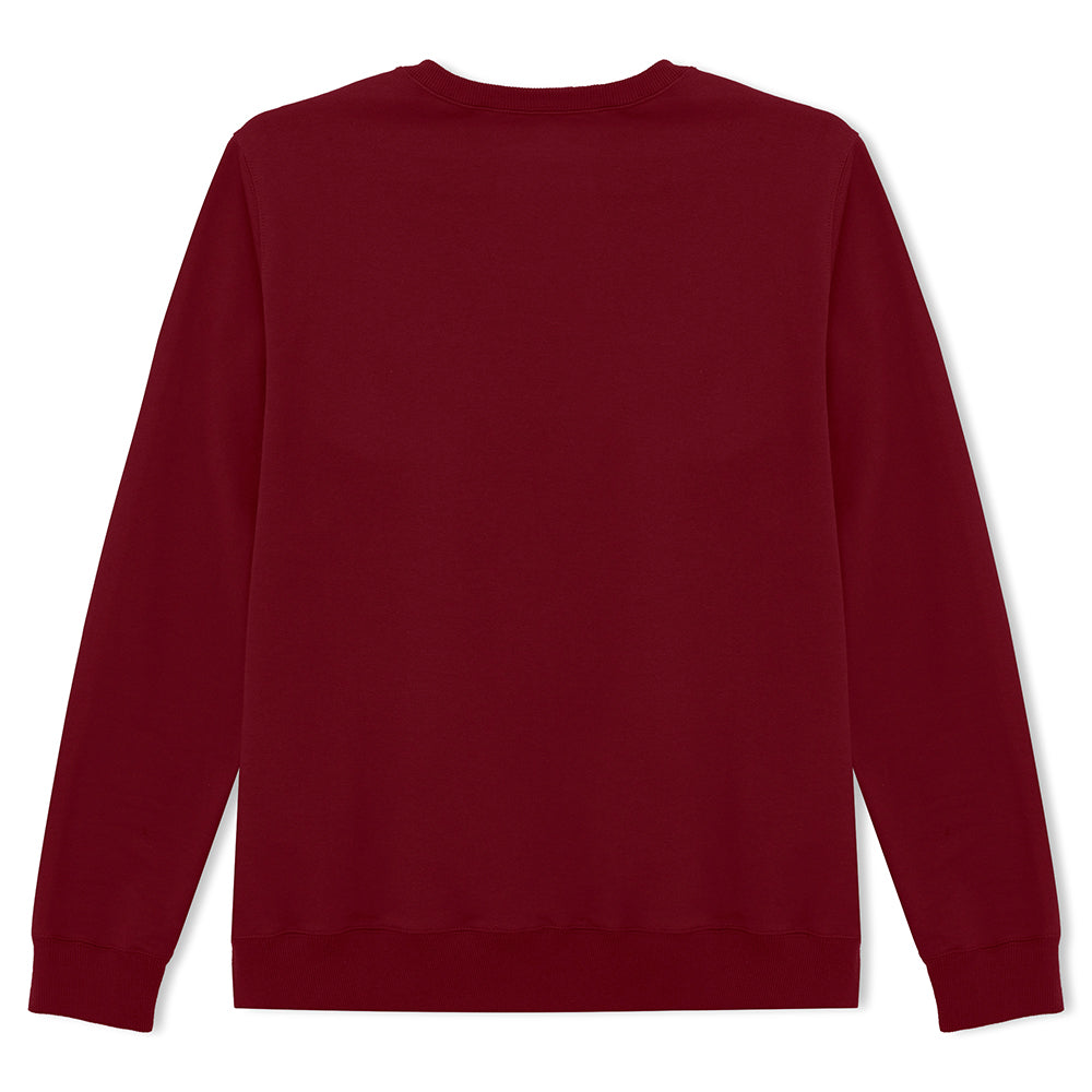 Blusão Moletom Flanelado Plus Feminino - Marsala