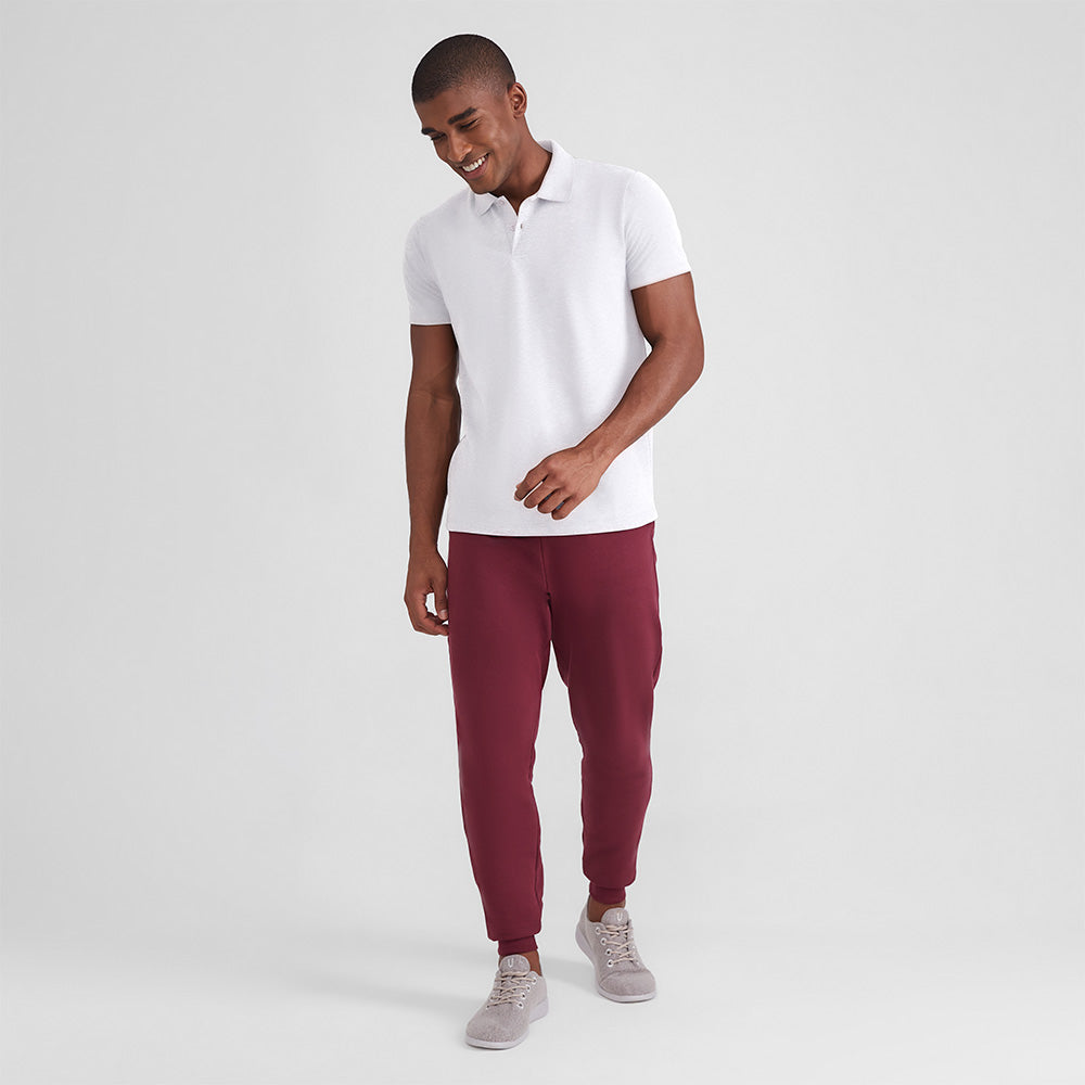 Camisa Polo Piquet Masculina - Branco