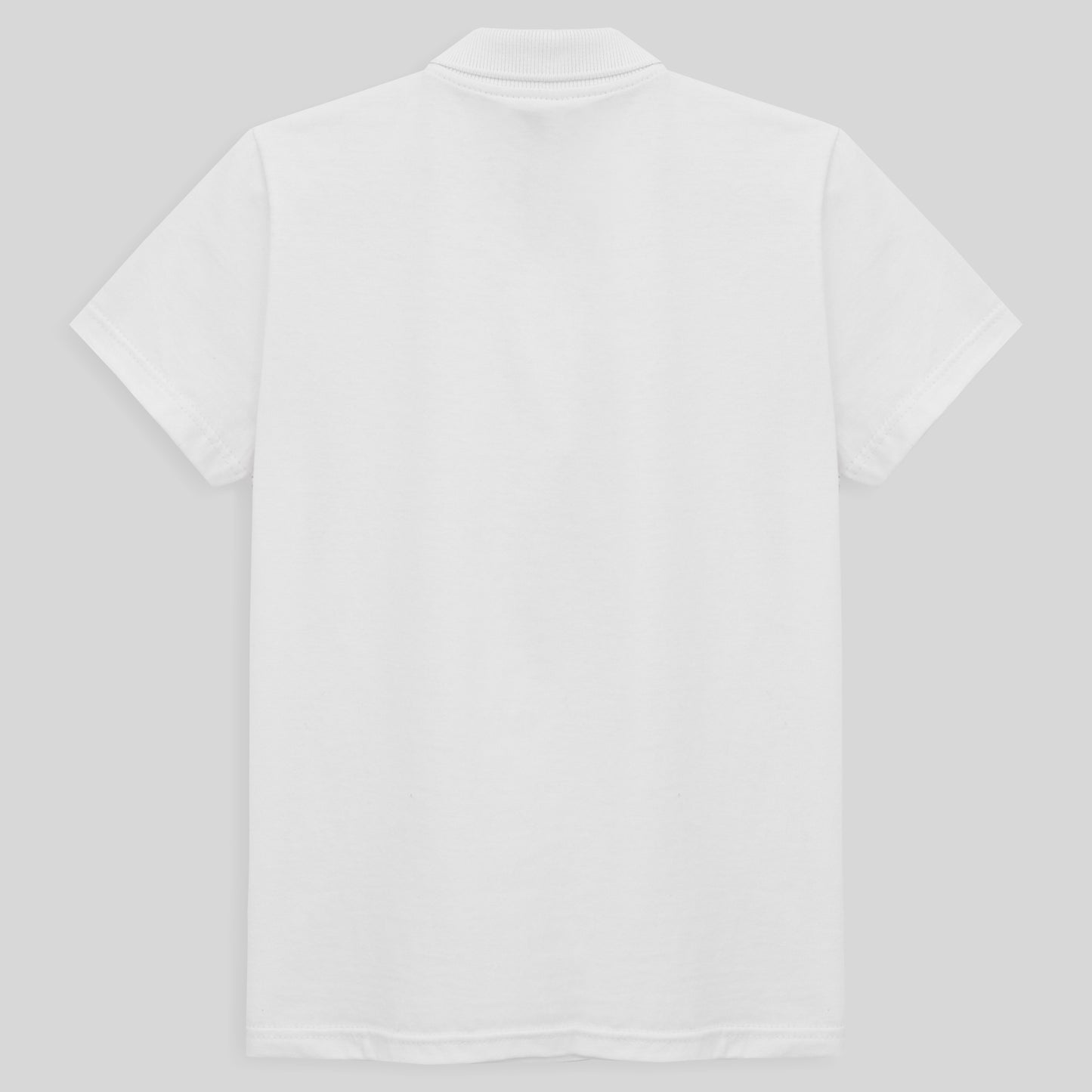 Camisa Polo Infantil Menino - Branco