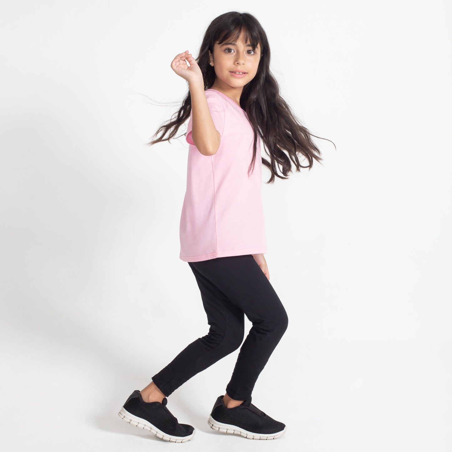 Calça Legging Infantil Menina - Preto