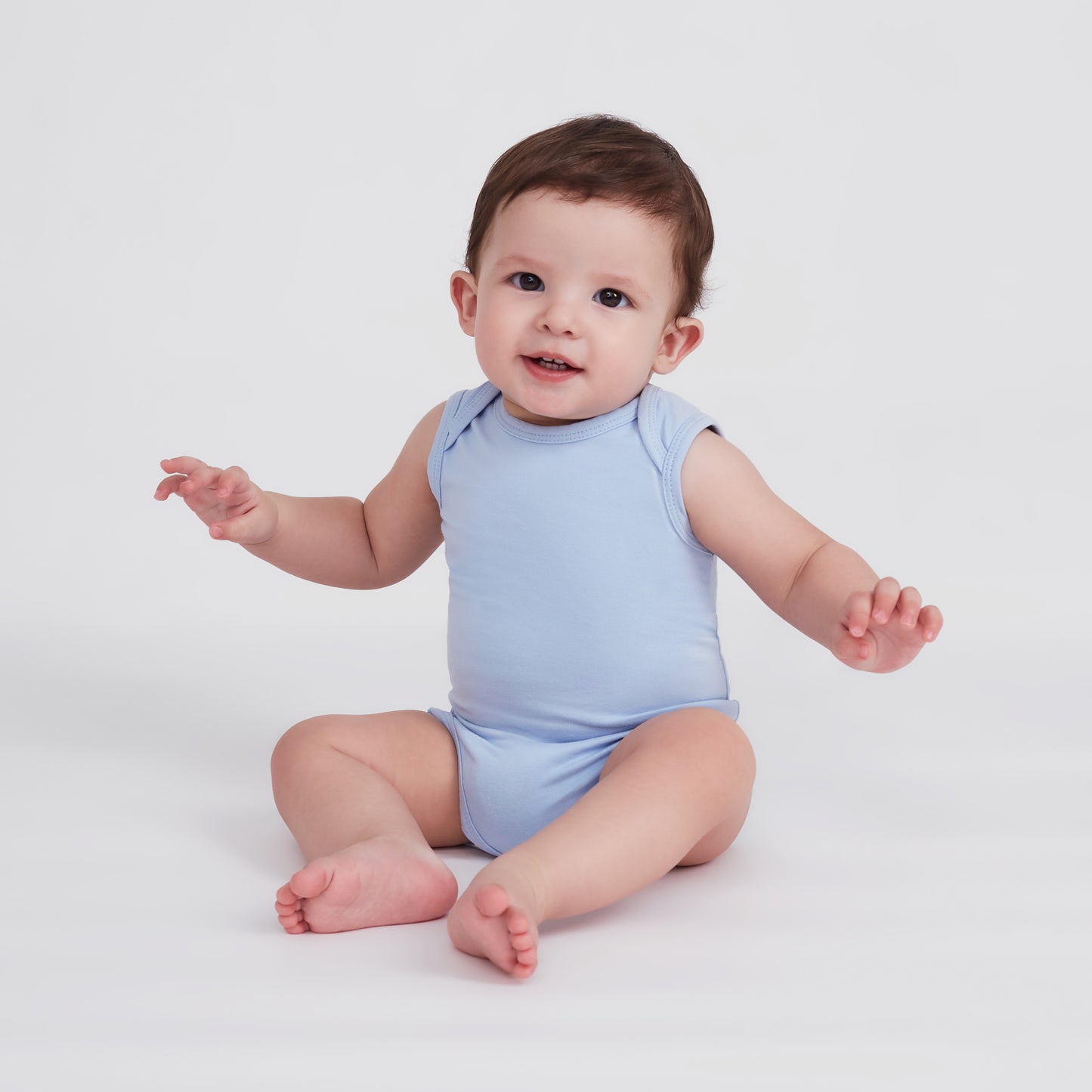 Body Sm Bb Unissex - Azul Bebe