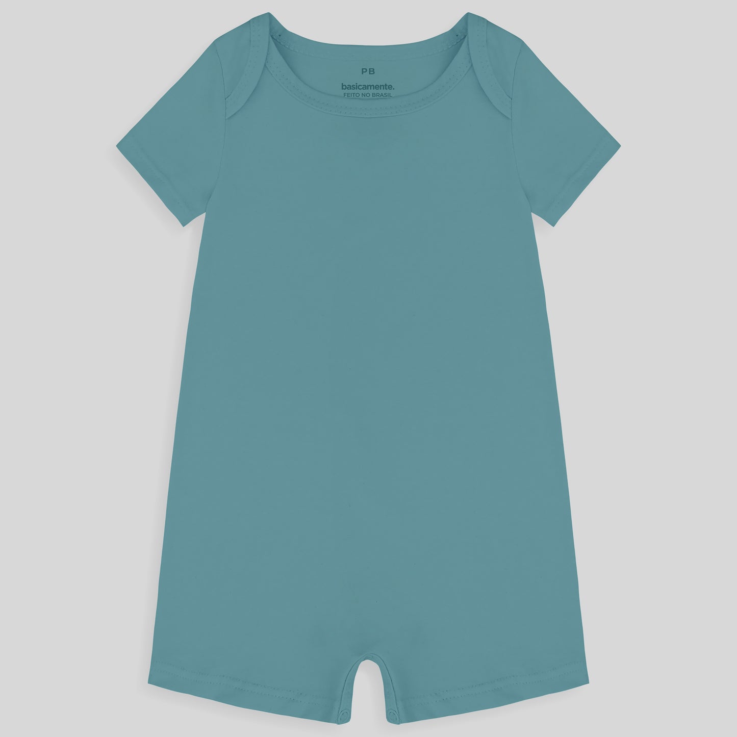 Macaquinho Bb Unissex - Azul Turquesa