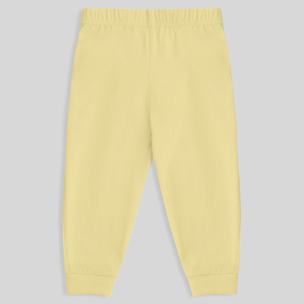 Calça Sem Pe Bb Unissex - Amarelo Bebê