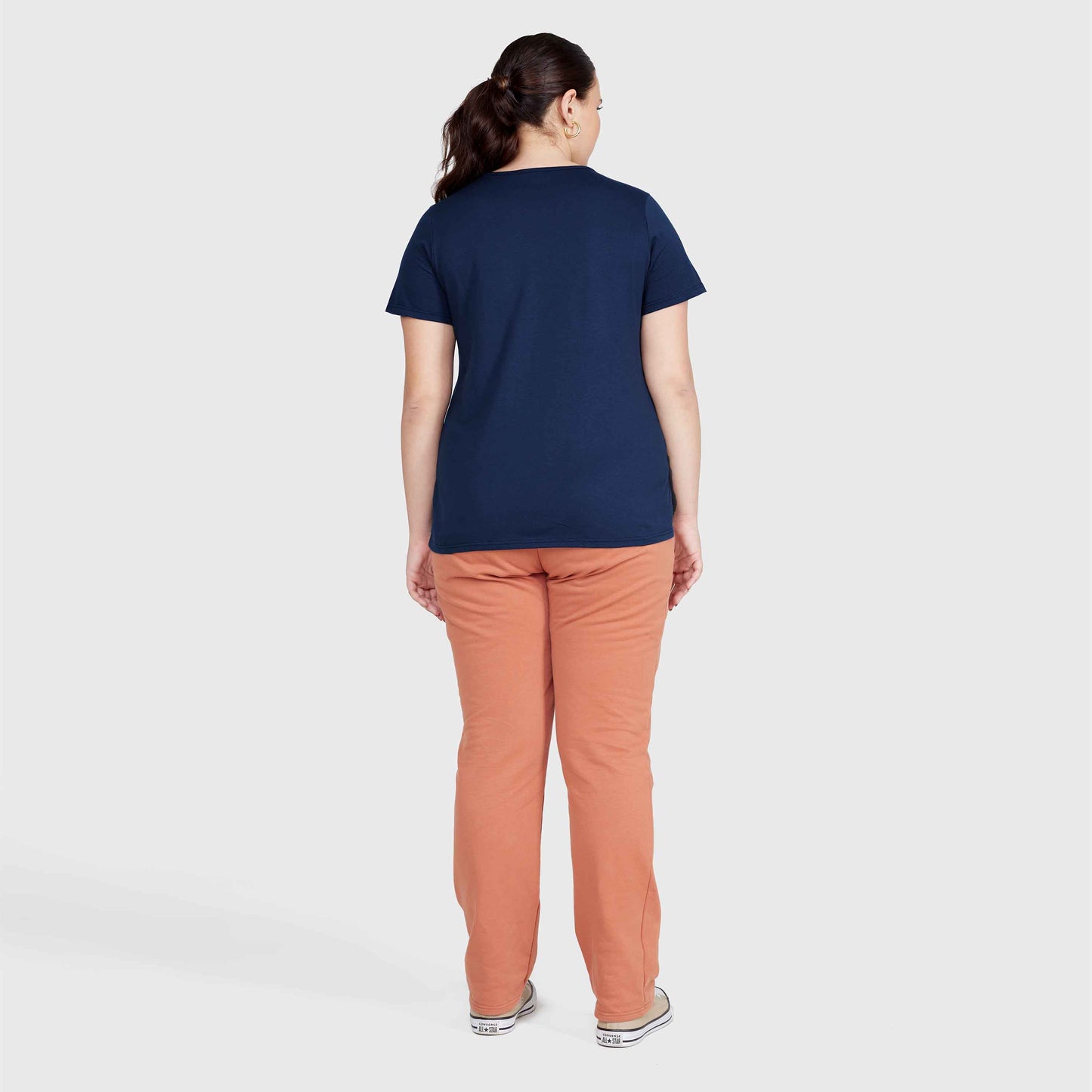 Tech T-Shirt Modal Gola V Plus Feminina - Azul Marinho