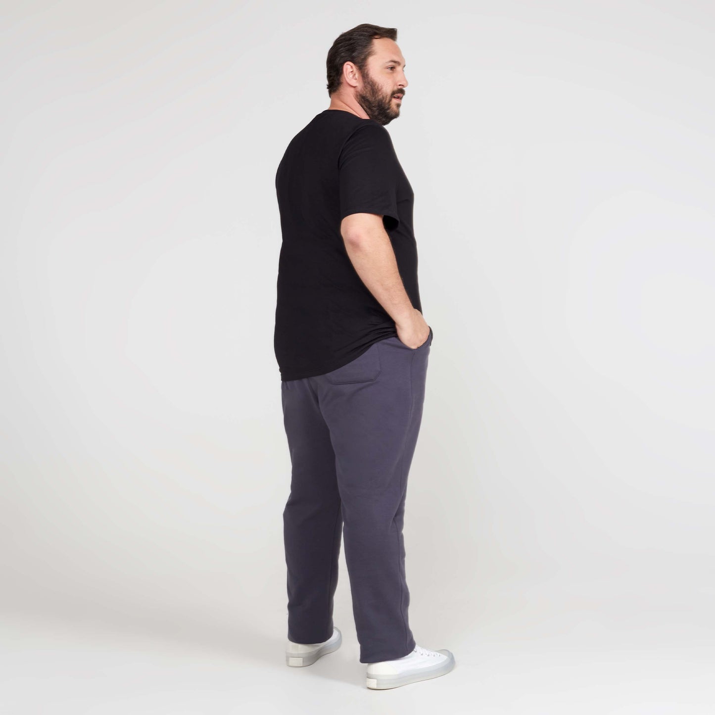 Tech T-Shirt NoLiquid Gola V Plus Masculina - Preto