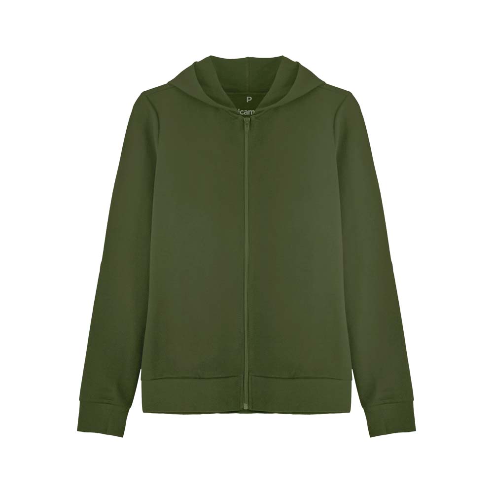 Jaqueta Capuz Feminina - Verde Militar