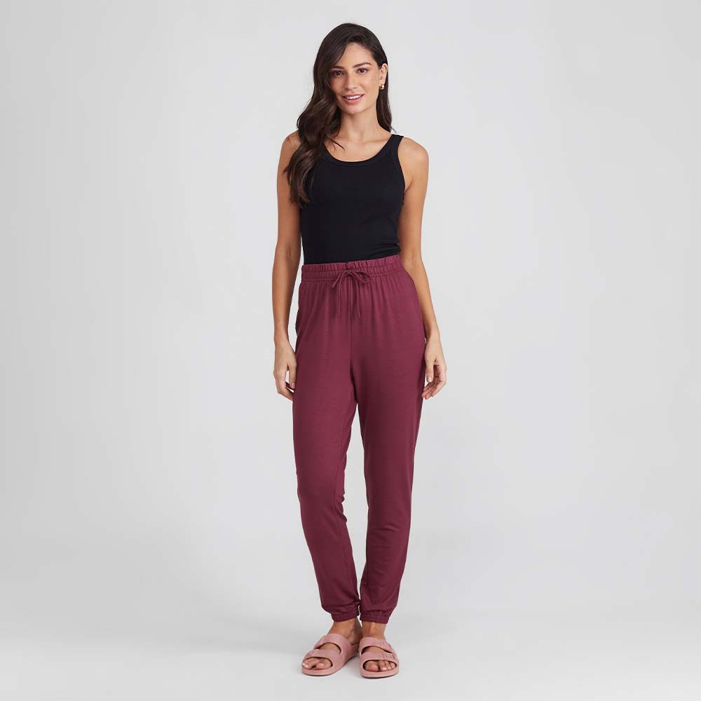 Calça Pijama Feminina - Vermelho Vinho