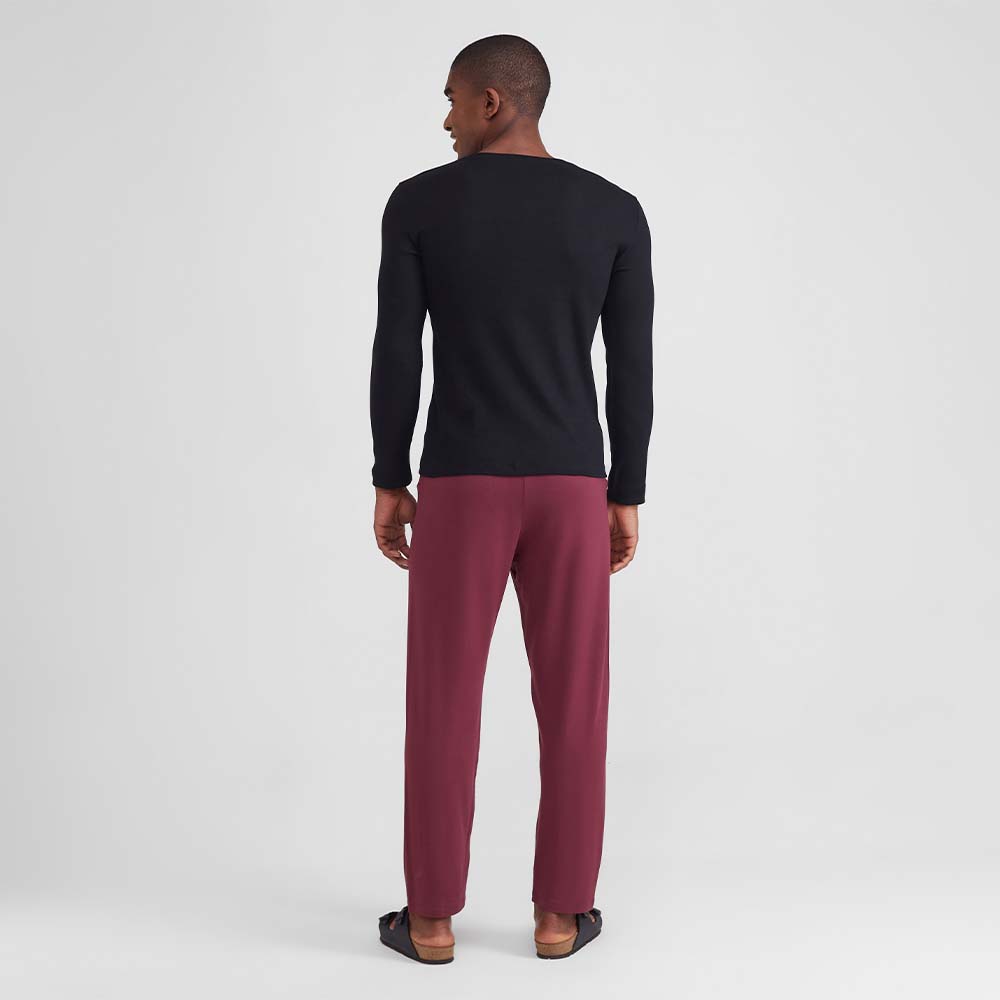 Calça Confort Masculina - Vermelho Vinho