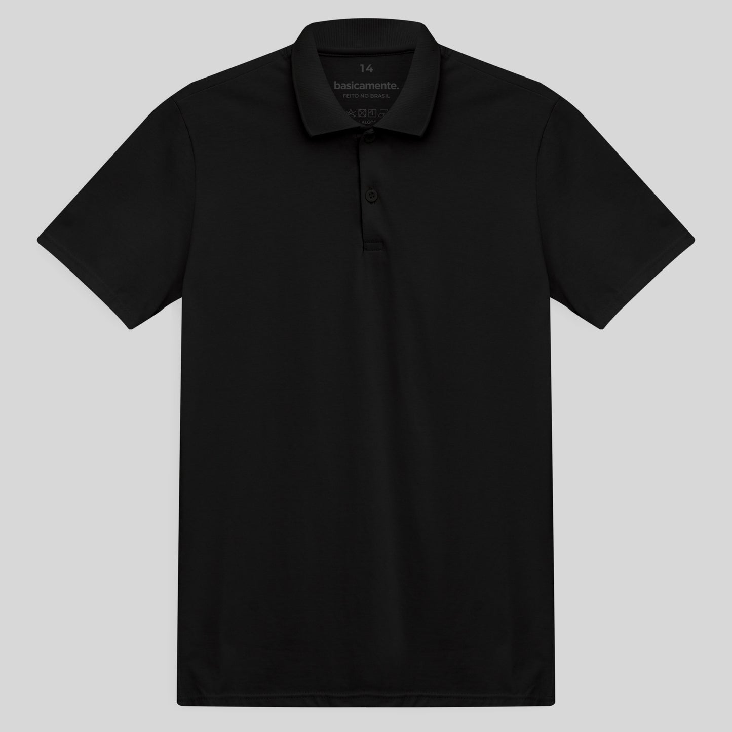 Camisa Polo Teen Masculina - Preto