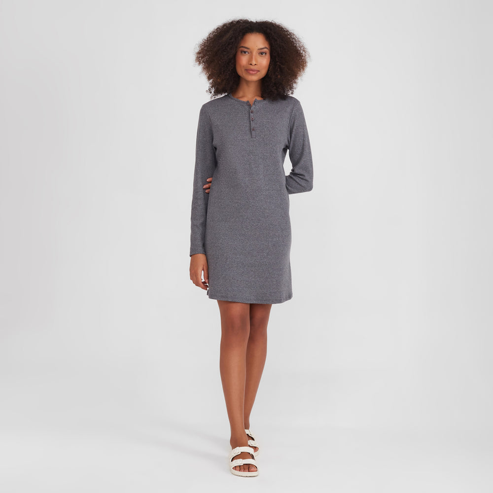 Camisola Adulto Feminina - Mescla Escuro