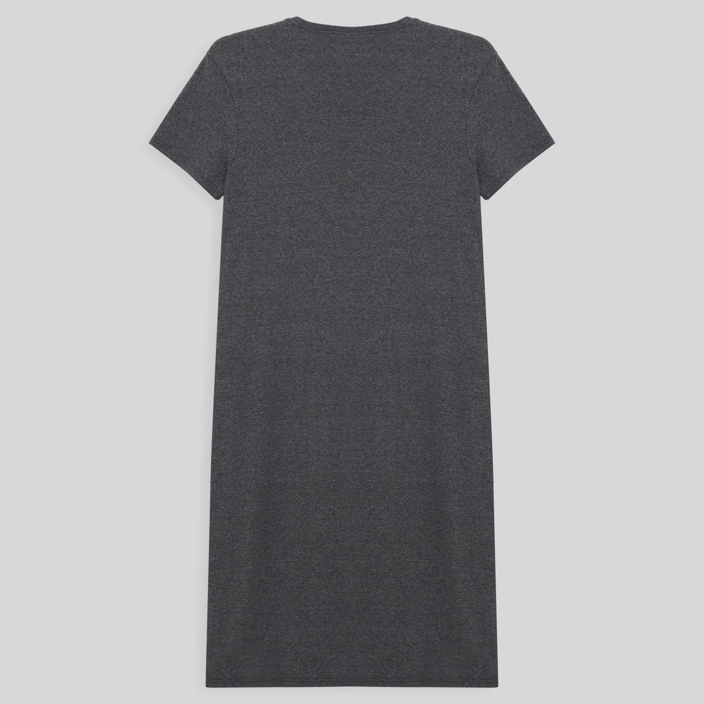 Vestido Confort Plus Size Feminina - Mescla Escuro
