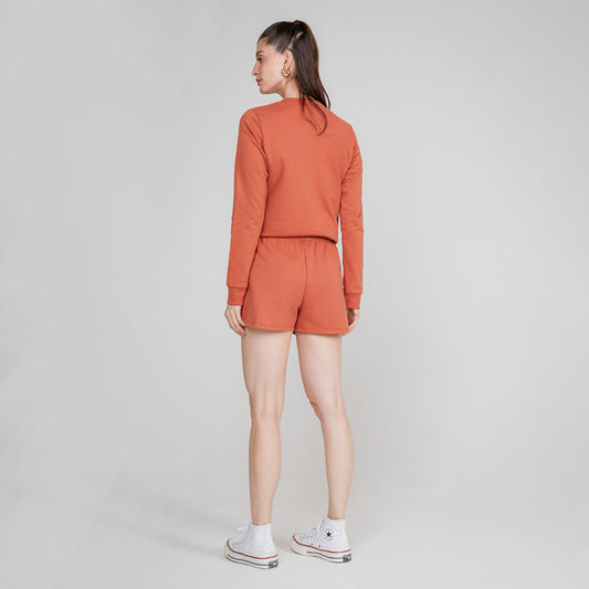 Shorts Feminino - Ferrugem