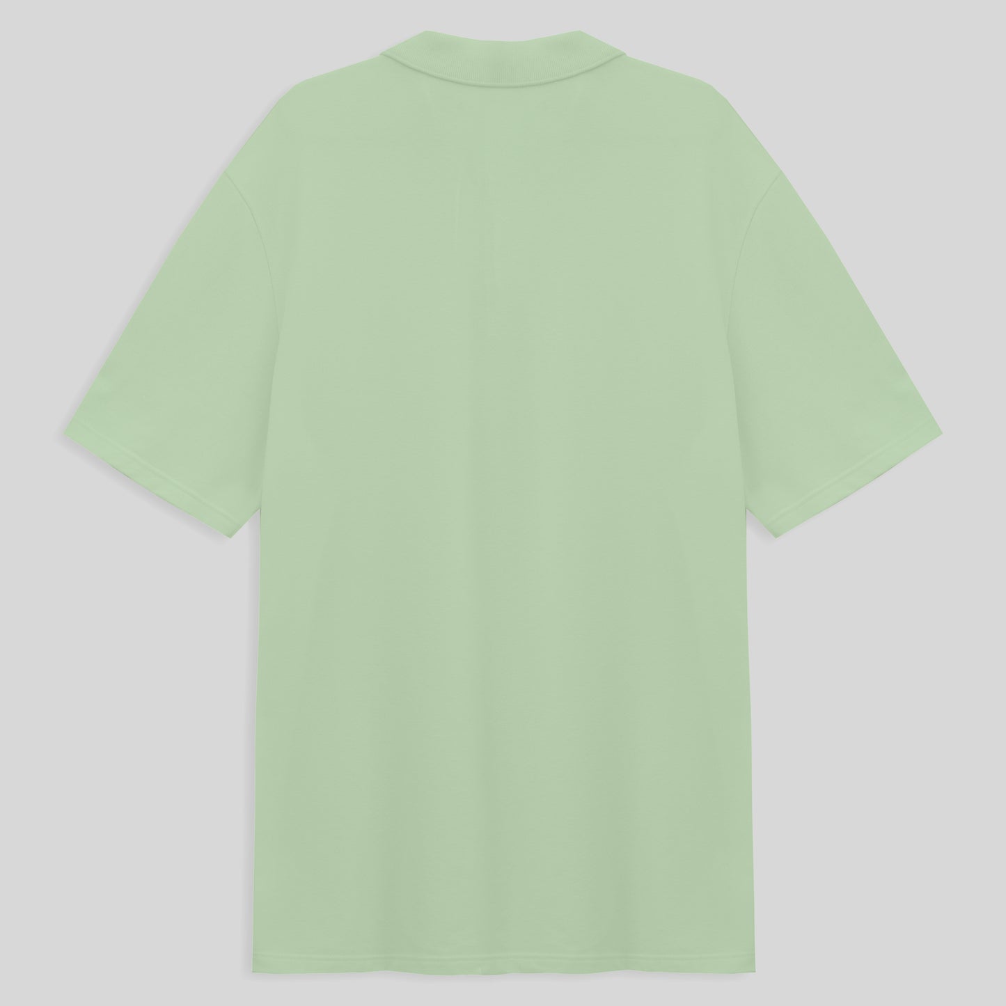 Camisa Polo Piquet Stretch Plus Masculina - Verde Menta