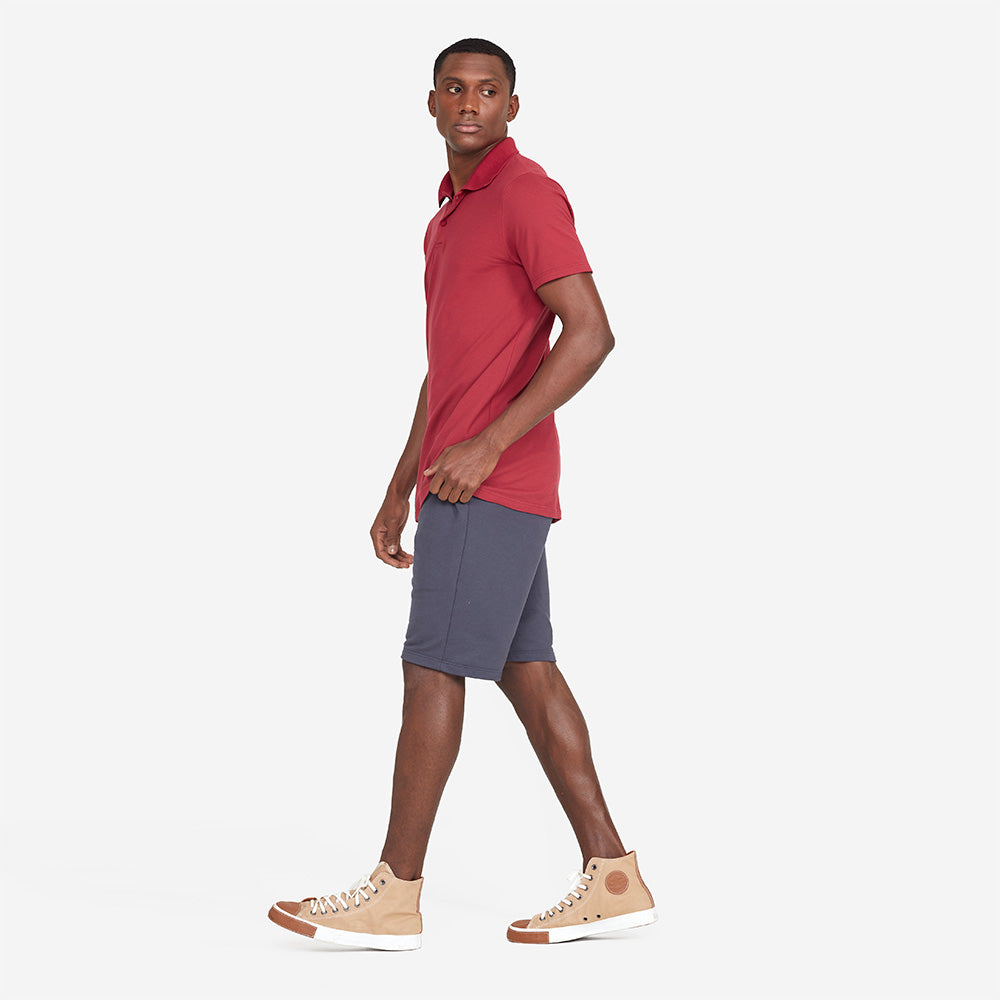 Camisa Polo Piquet Masculina - Marsala