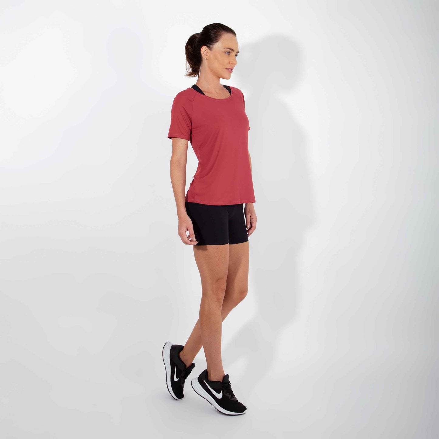 Camiseta New Life Tech UV - Rosa Pimenta