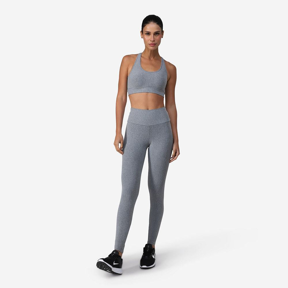 Legging New Life Tech UV - Mescla Escuro