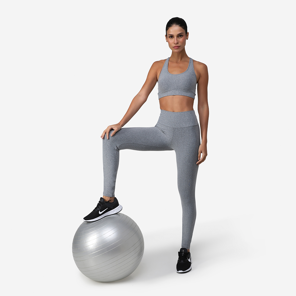 Legging New Life Tech UV - Mescla Escuro