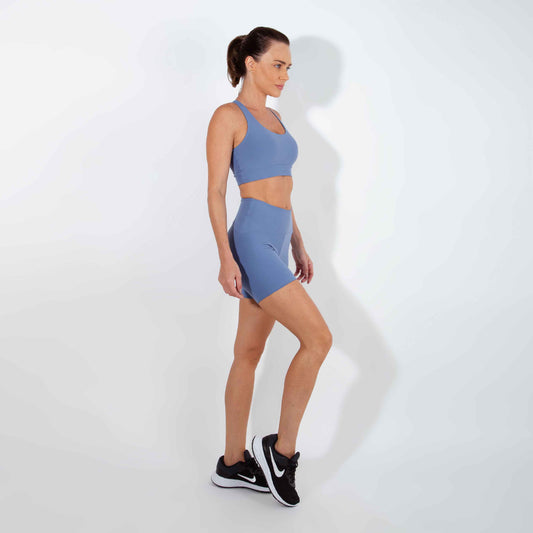 Shorts New Life Tech UV - Azul Aviador