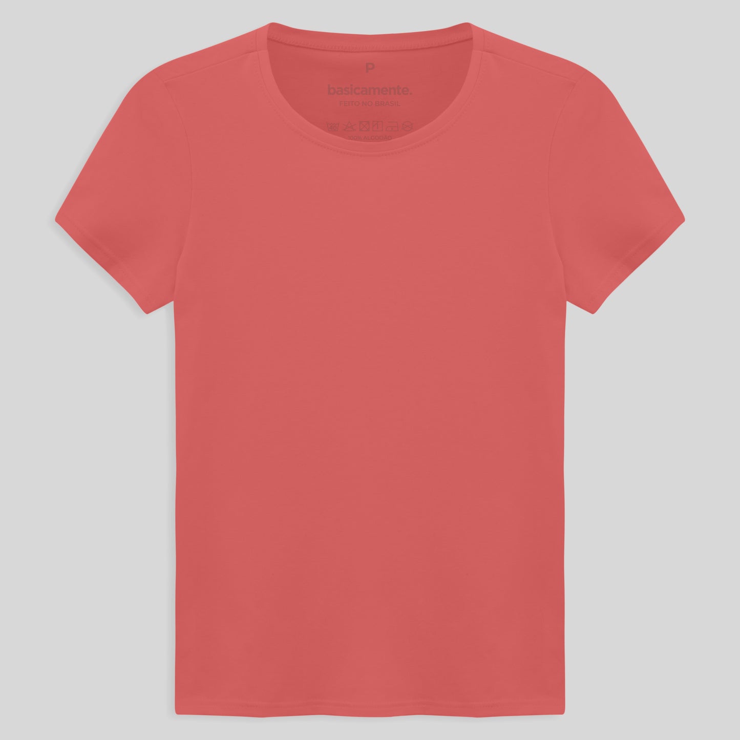 Camiseta Comfort Feminina - Rosa Chiclete