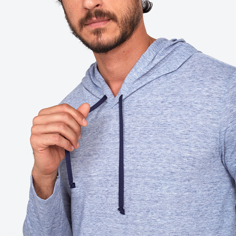 Tech T-Shirt Eco Capuz Masculina - Azul Marinho