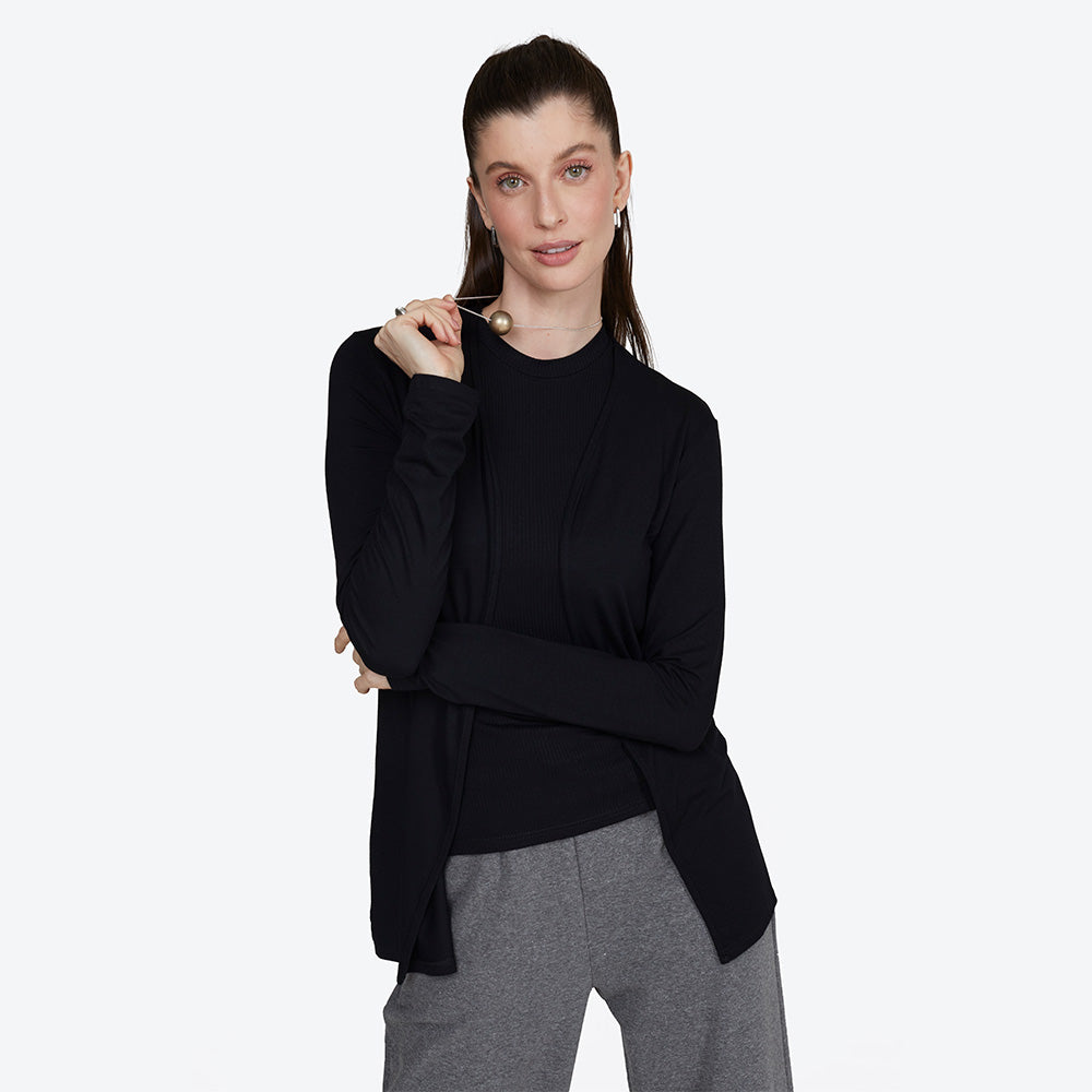 Cardigan Feminino - Preto