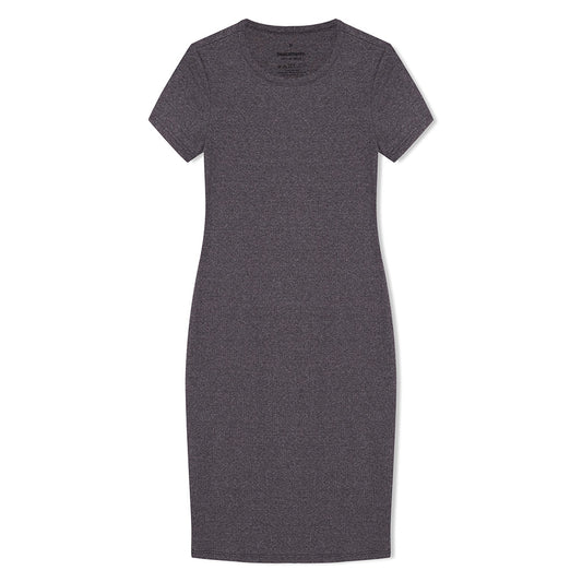 Vestido Curto Ribana - Mescla Escuro