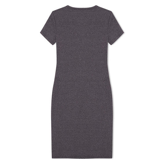Vestido Curto Ribana - Mescla Escuro