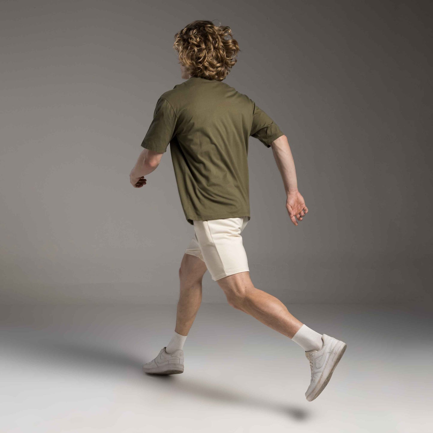 Tech T-Shirt Anti Odor Oversized Masculina - Verde Tomilho