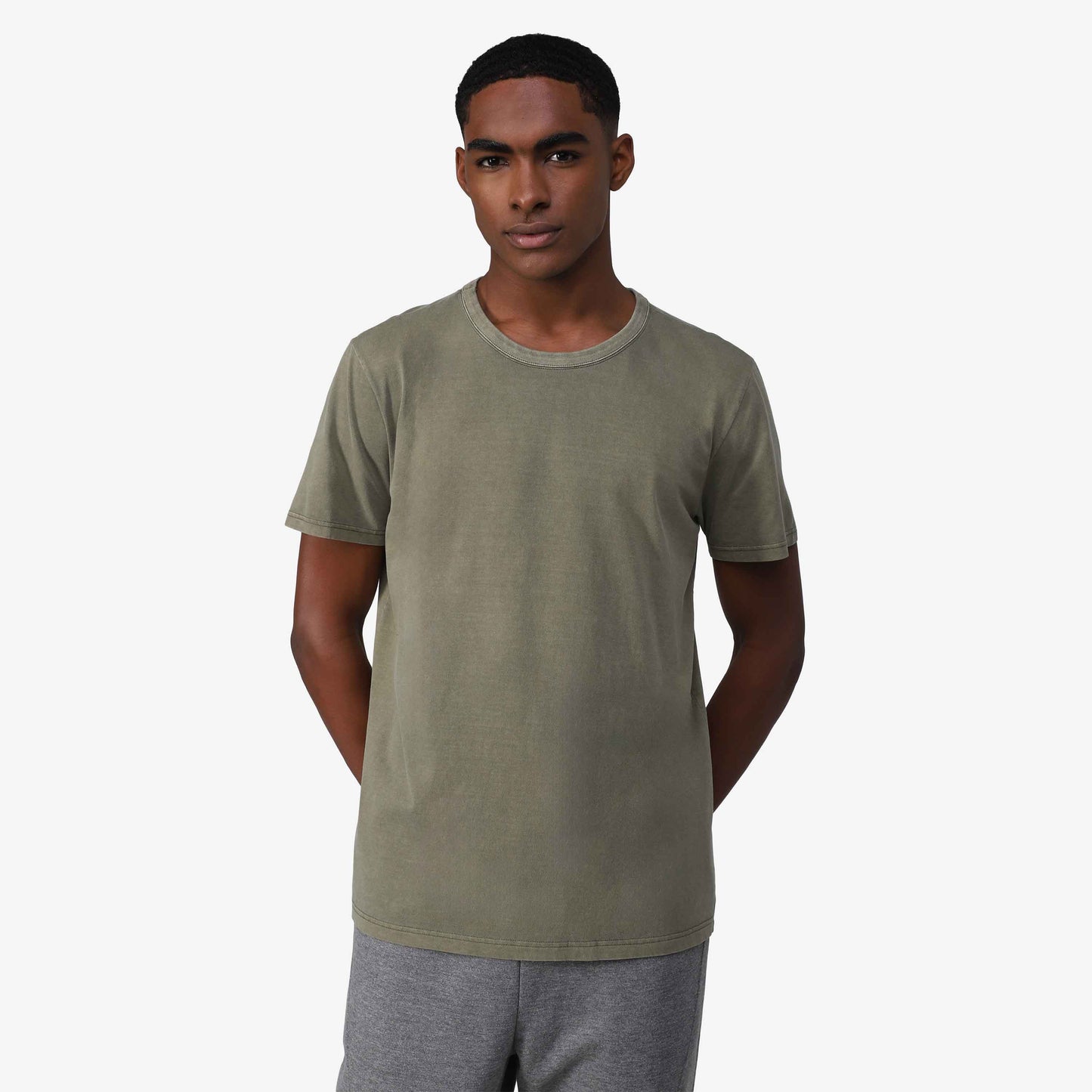 T-Shirt Stone Masculina - Verde Militar