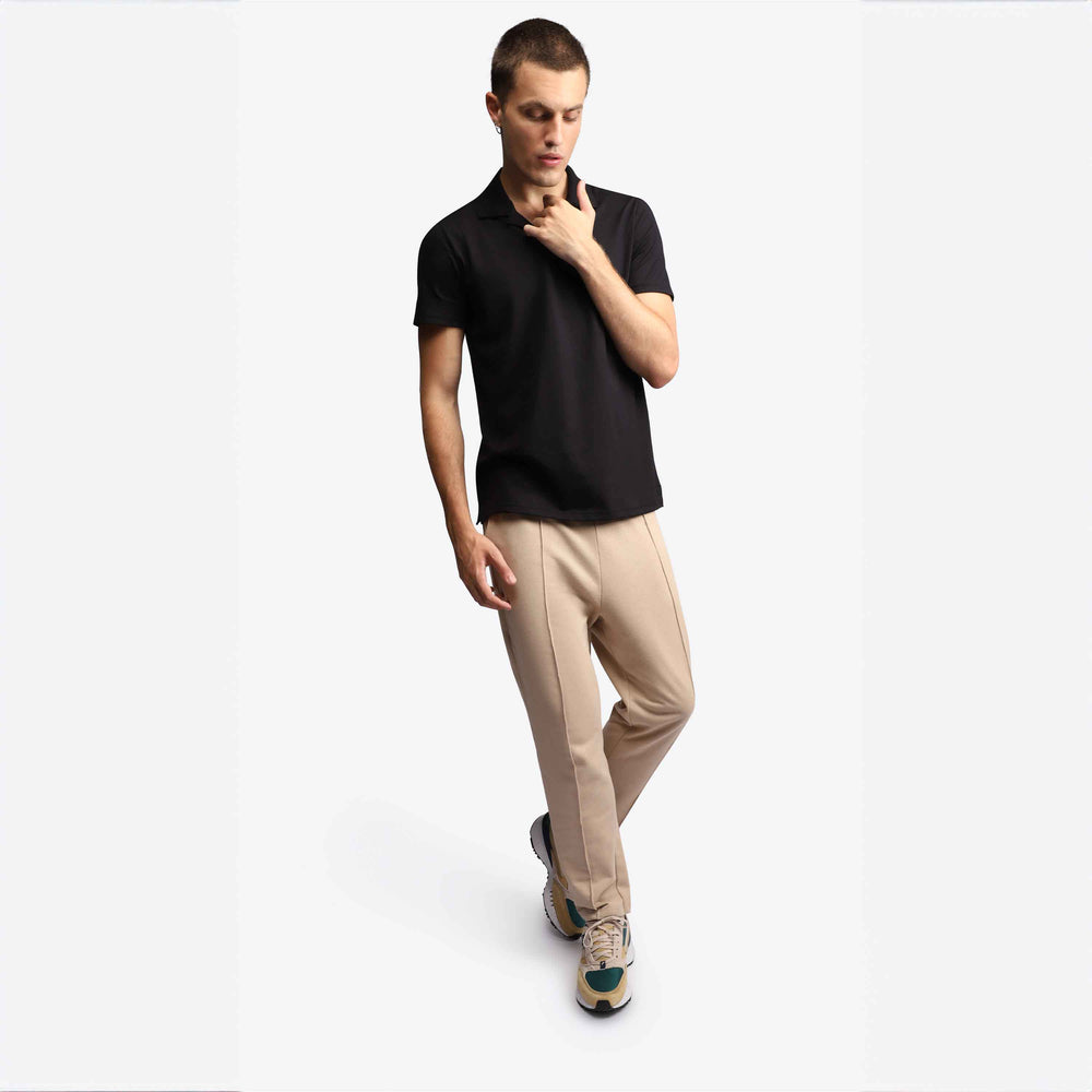 Camisa Polo Algodão Anti Odor Masculina - Preto