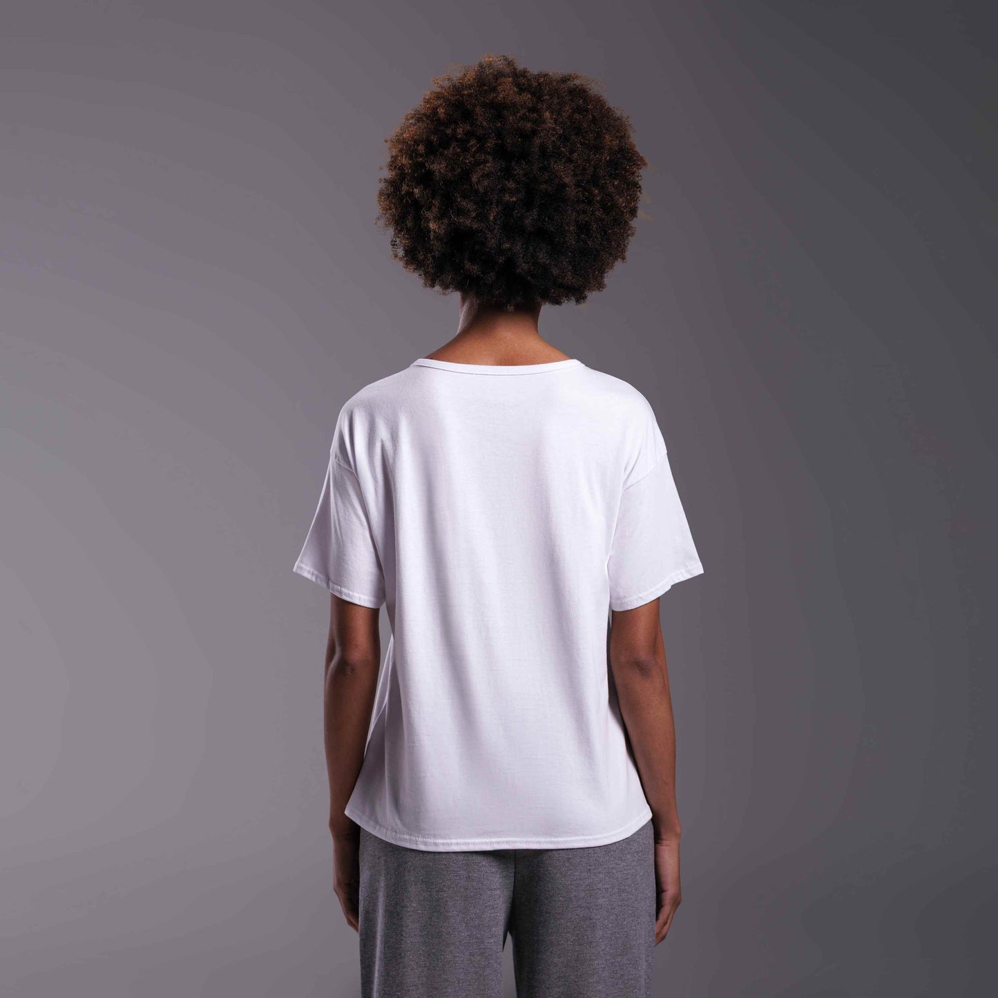 Tech T-Shirt Anti Odor Boxy Feminina - Branco
