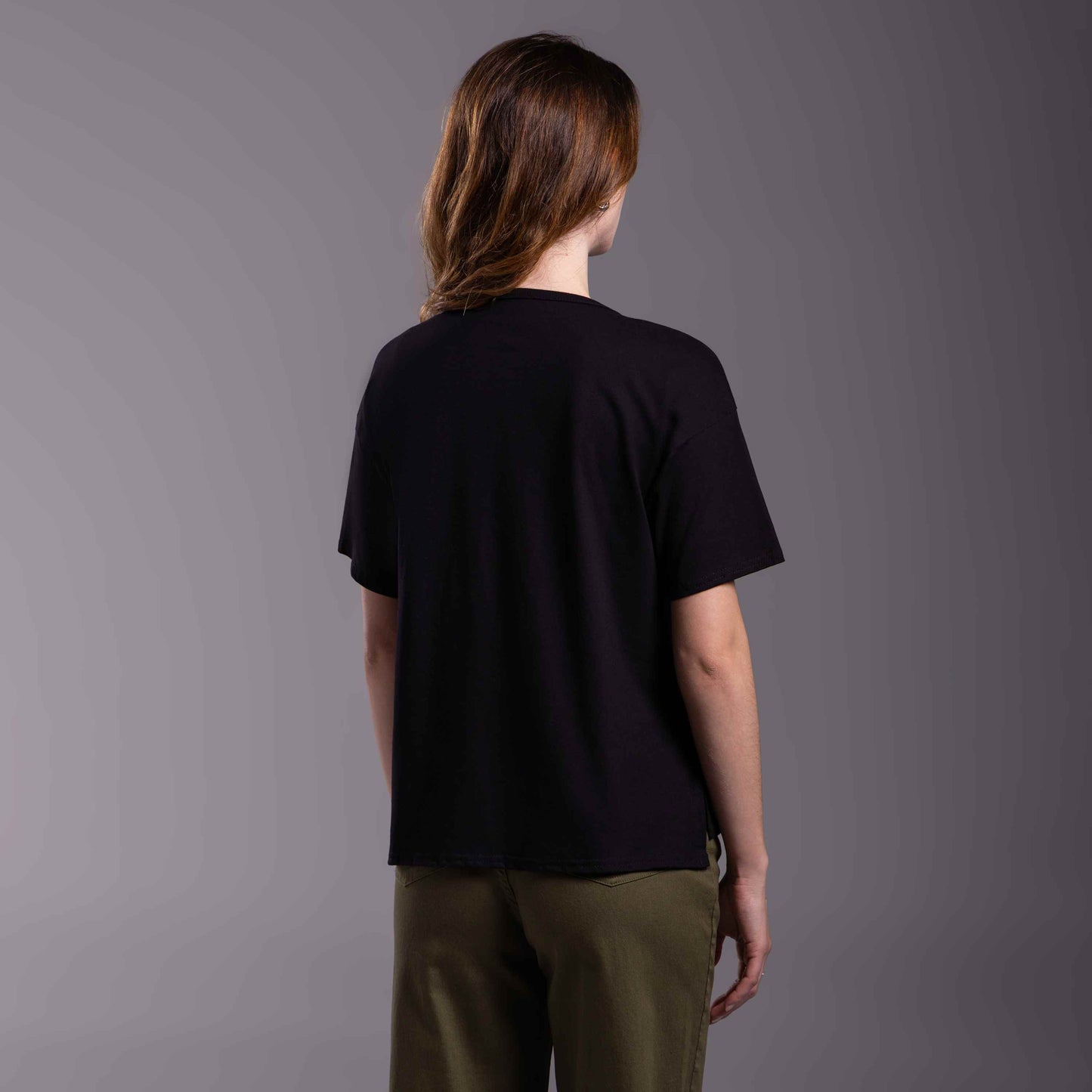 Tech T-Shirt Anti Odor Boxy Feminina - Preto