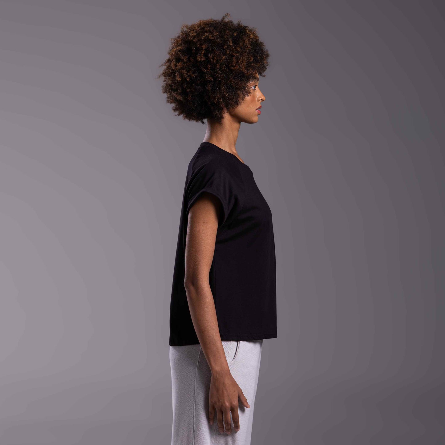 Tech T-Shirt Anti Odor Raglan Feminina - Preto