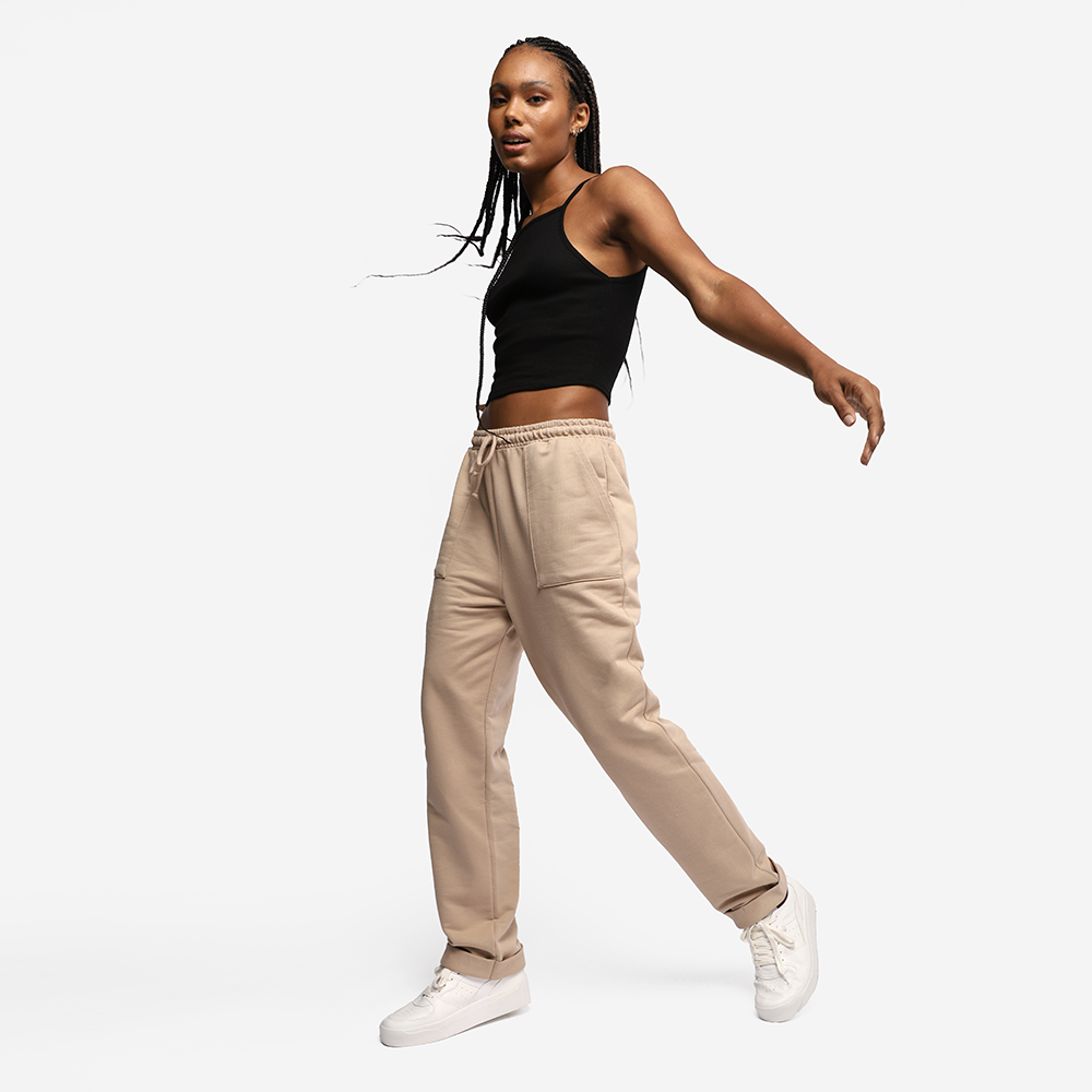 Cropped Decote Reto Ribana Feminino - Preto