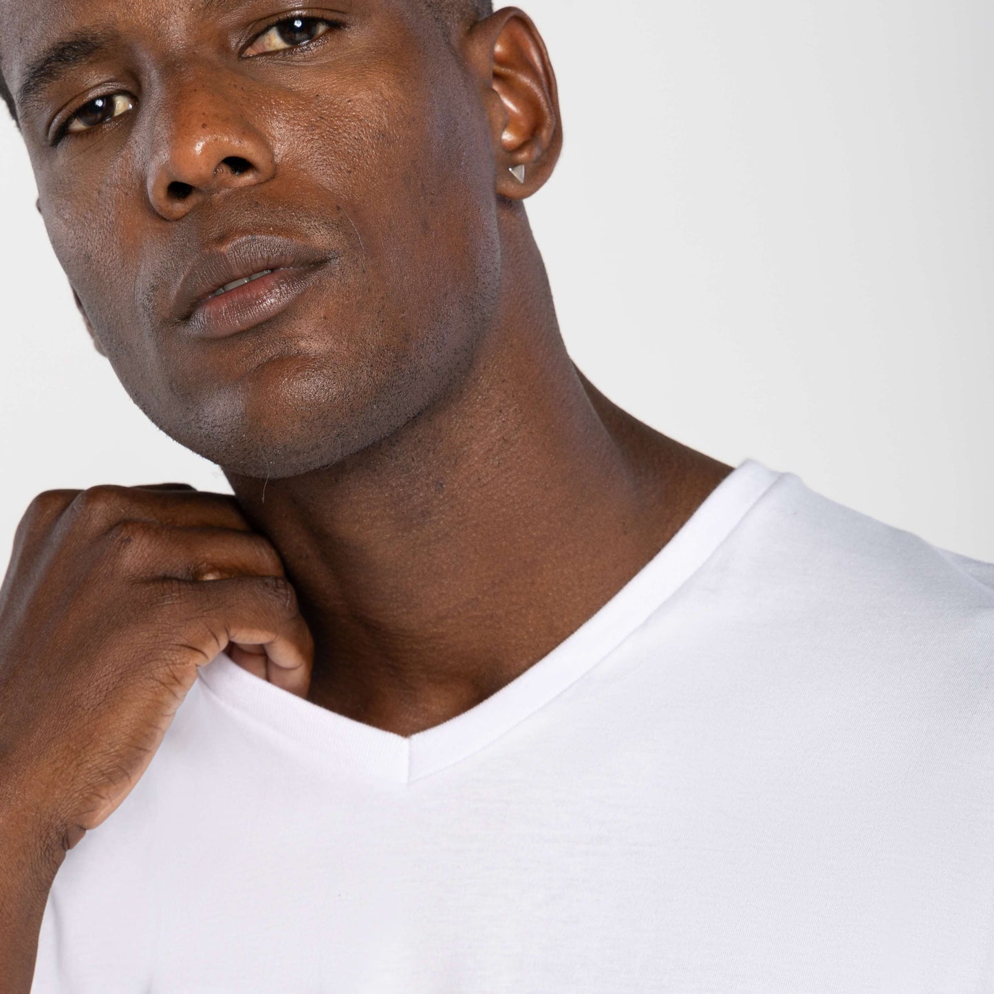 Tech T-Shirt Anti Odor Gola V Masculina - Branco