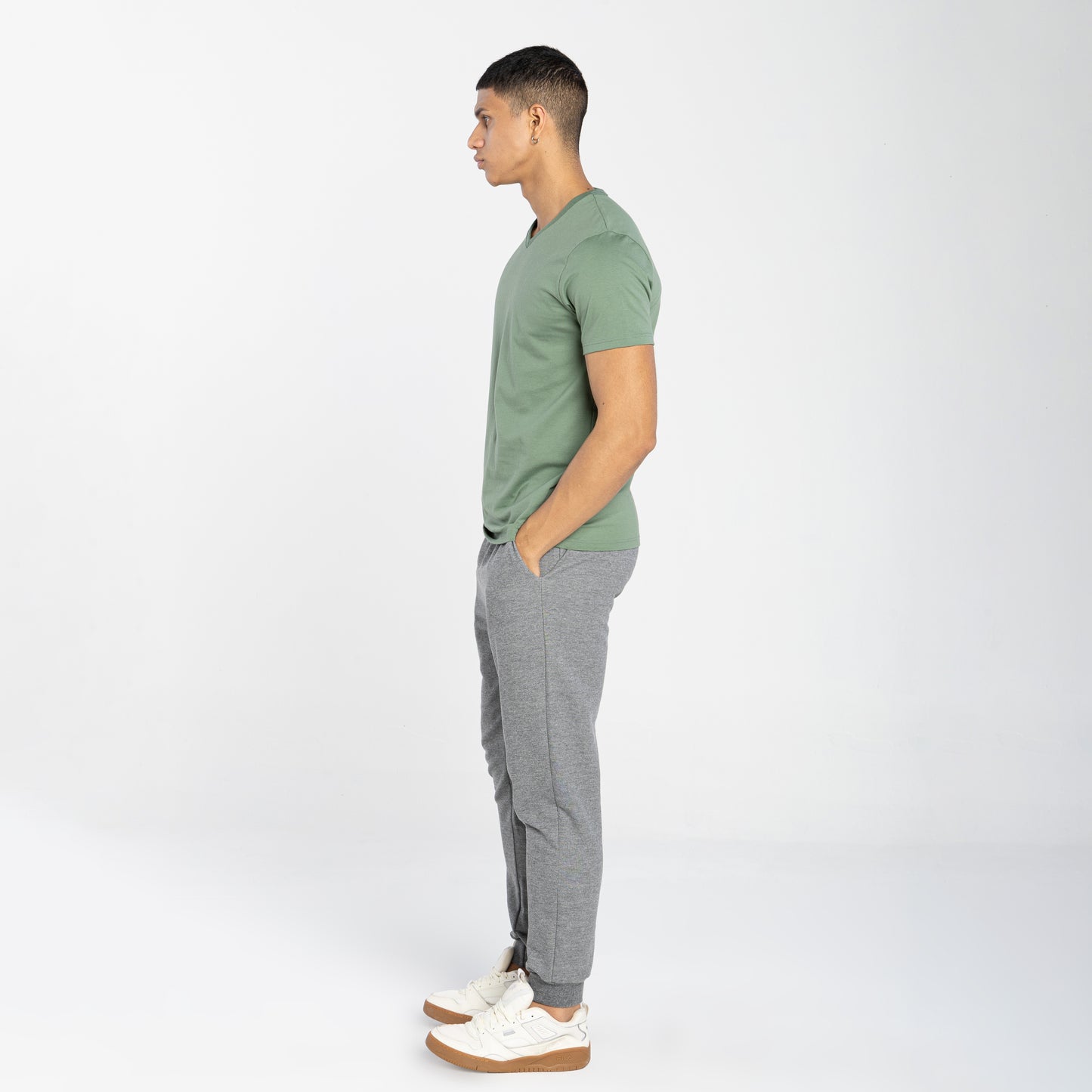 Tech T-Shirt Anti Odor Gola V Masculina - Verde Alecrim