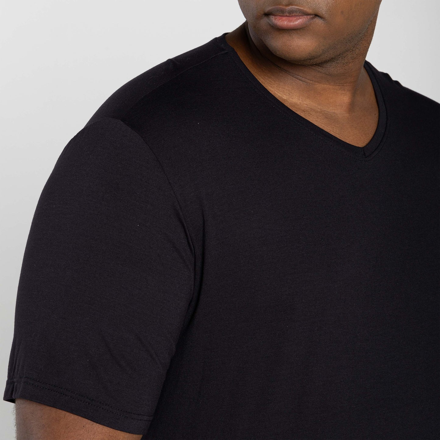 Tech T-Shirt Modal Gola V Plus Masculina - Preto