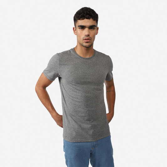 Tech T-Shirt NoLiquid Masculina - Mescla Escuro
