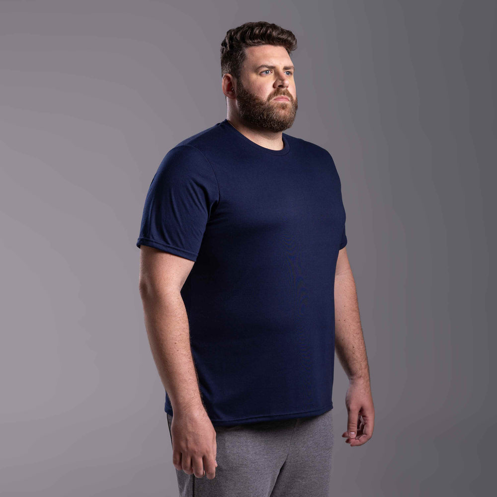 Tech T-Shirt Air Plus Masculina - Azul Marinho